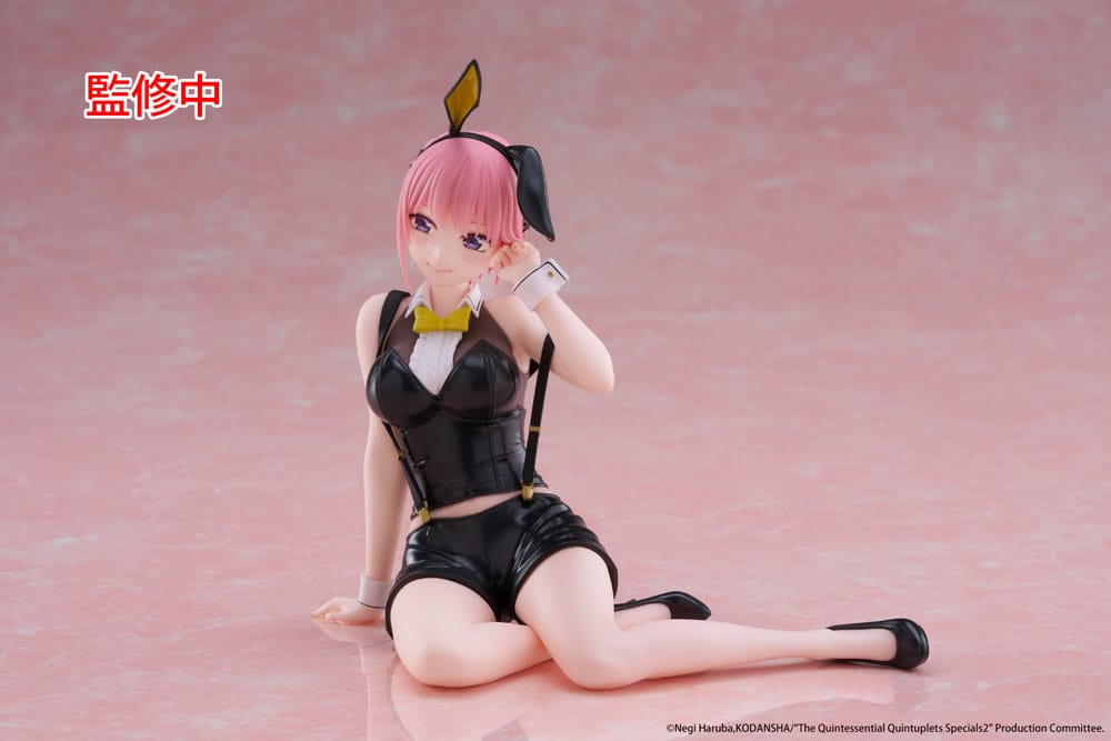The Quintessential Quintuplets 3 PVC Statue Desktop Cute Figure Ichika Nakano Bunny Ver. 13 cm P060394
