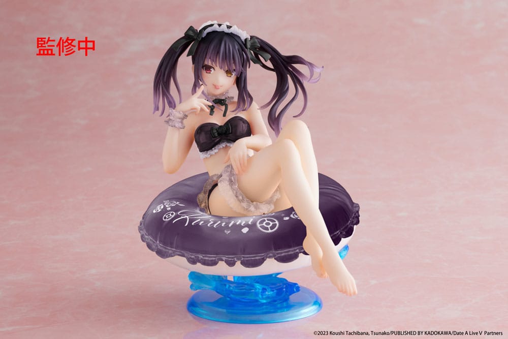 Date A Live IV PVC Statue Aqua Float Girls Figure Kurumi Tokisaki Renewal Edition 10 cm P060404