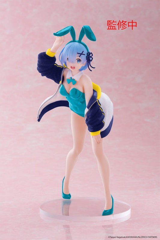 Re:Zero Starting Life in Another World Coreful PVC Statue Rem (Jacket Bunny Ver.) Renewal 18 cm P060407