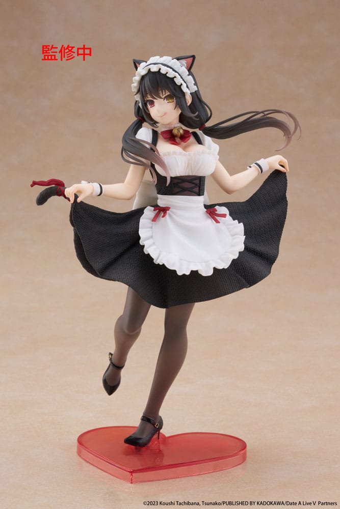 Date A Live V Coreful PVC Statue Kurumi Tokisaki Cat Ear Maid Ver. 18 cm P060410