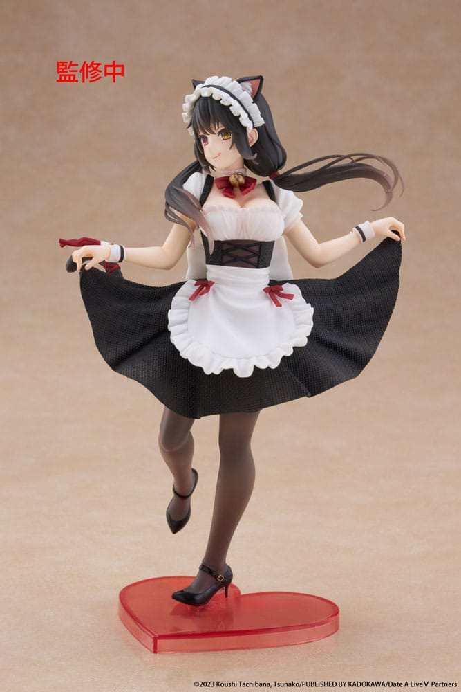 Date A Live V Coreful PVC Statue Kurumi Tokisaki Cat Ear Maid Ver. 18 cm P060410