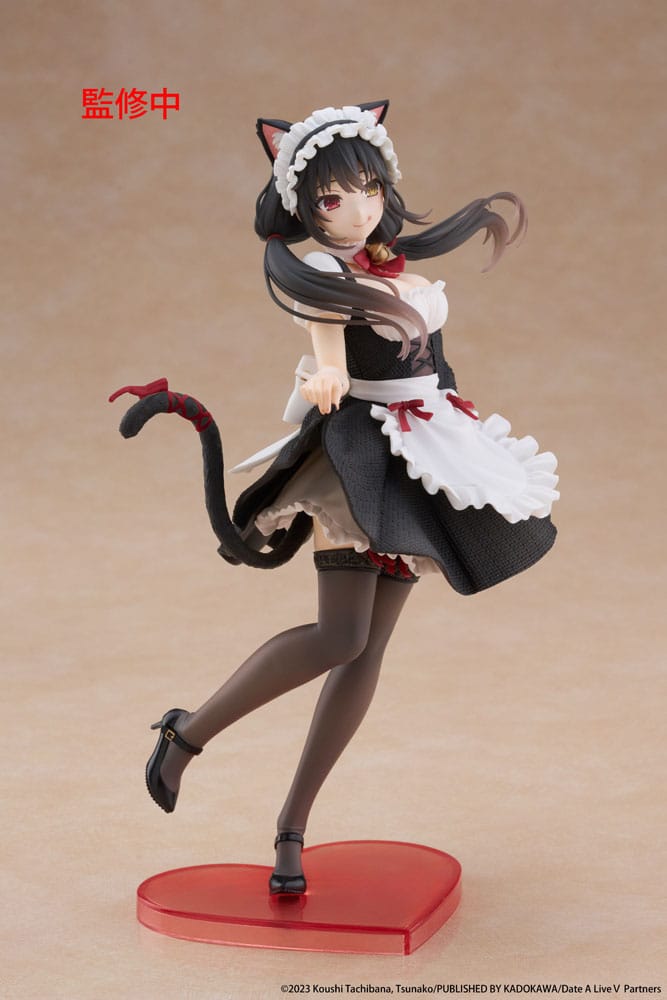 Date A Live V Coreful PVC Statue Kurumi Tokisaki Cat Ear Maid Ver. 18 cm P060410