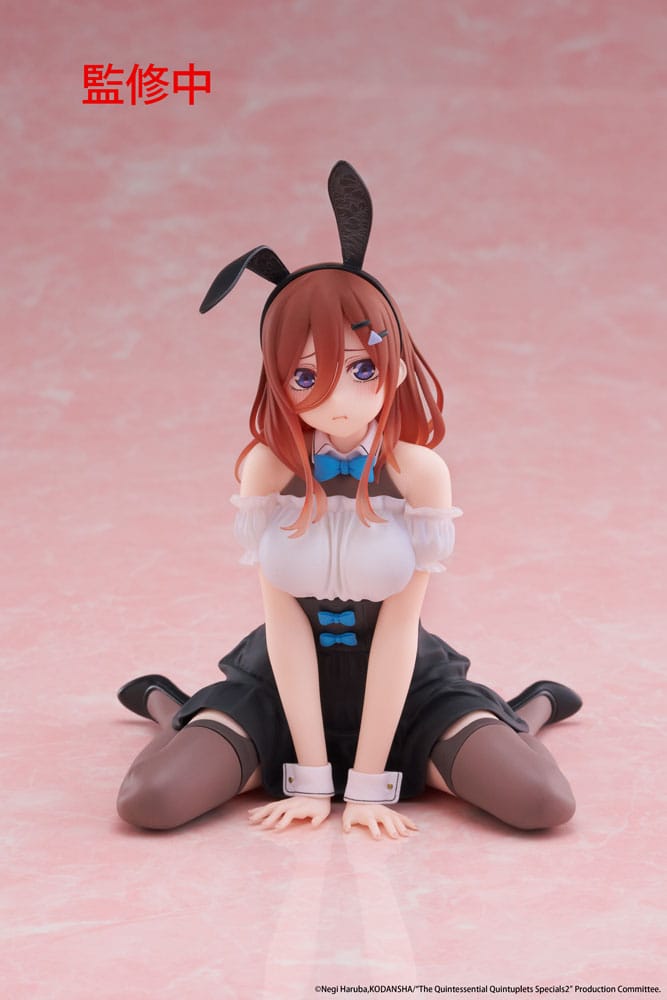 The Quintessential Quintuplets 3 PVC Statue Desktop Cute Figure Miku Nakano (Bunny Ver.) 13 cm P060412
