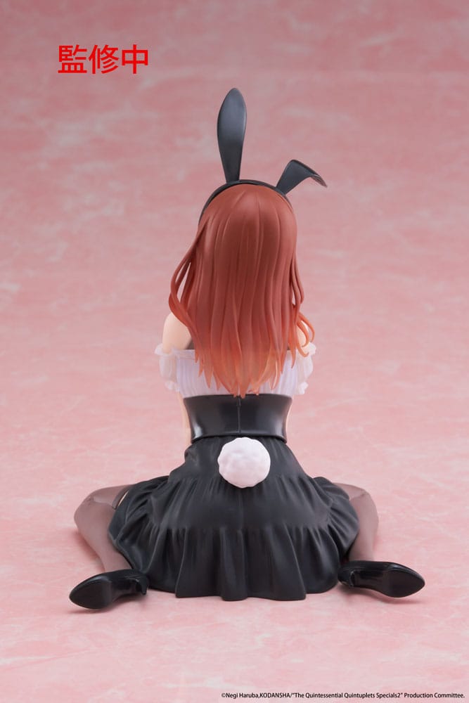 The Quintessential Quintuplets 3 PVC Statue Desktop Cute Figure Miku Nakano (Bunny Ver.) 13 cm P060412