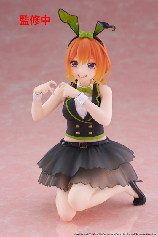 The Quintessential Quintuplets 3 PVC Statue Desktop Cute Figure Yotsuba Nakano (Bunny Ver.) 13 cm P060414