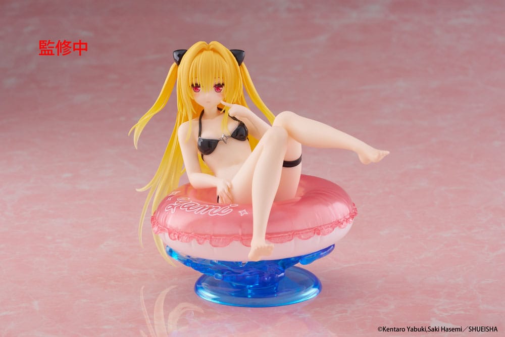 To Love-Ru Darkness Aqua Float Girls PVC Statue Golden Darkness 10 cm P060417