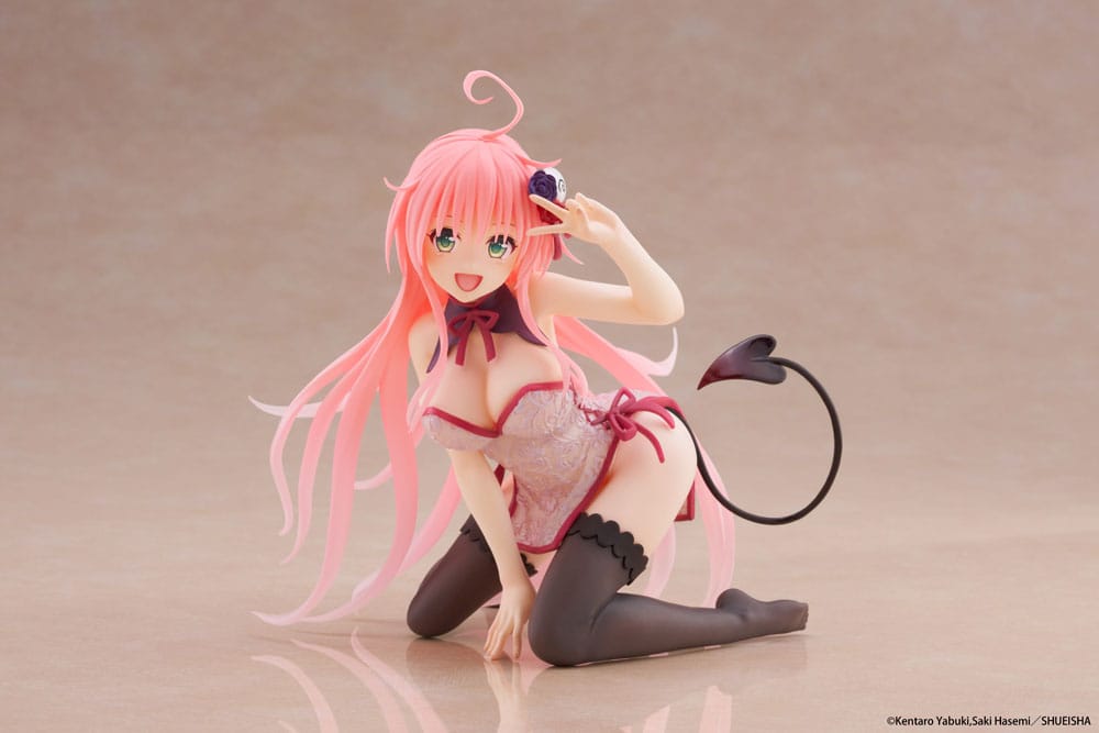 To Love-Ru Darkness PVC Statue Desktop Cute Figure Lala Chinese Dress Ver. 13 cm P060421