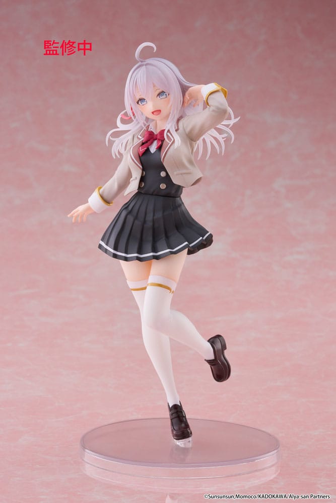 Alya Sometimes Hides Her Feelings in Russian Coreful PVC Statue Alya School Uniform Ver. 18 cm P060427
