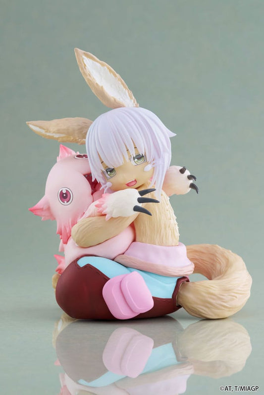 Made in Abyss: The Golden City of the Scorching Sun PVC Statue Desktop Cute Figure Nanachi & Mitty Reissue 13 cm P060428