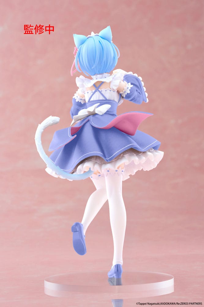 Re:Zero Starting Life in Another World Coreful PVC Statue Rem Cat Maid Ver. Renewal 18 cm P060430