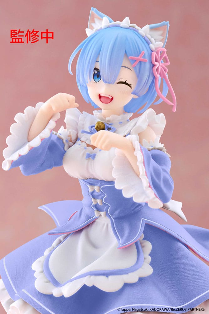 Re:Zero Starting Life in Another World Coreful PVC Statue Rem Cat Maid Ver. Renewal 18 cm P060430