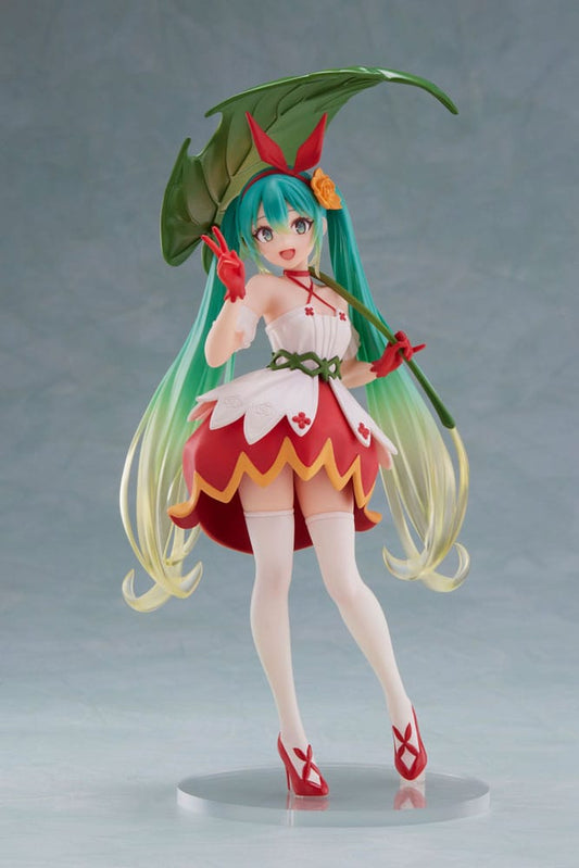 Hatsune Miku PVC Statue Hatsune Miku Wonderland Figure Thumbelina 18 cm P060450