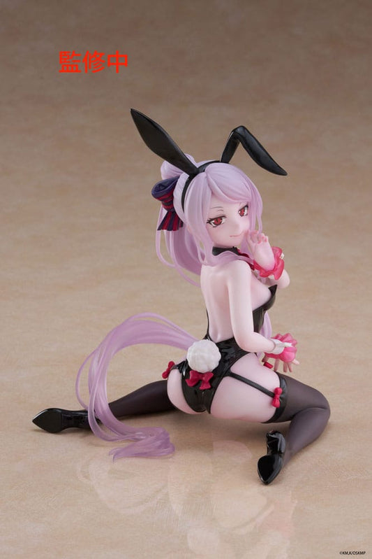 Overlord PVC Statue Desktop Cute Figure Shalltear Bunny Ver. 13 cm P060457