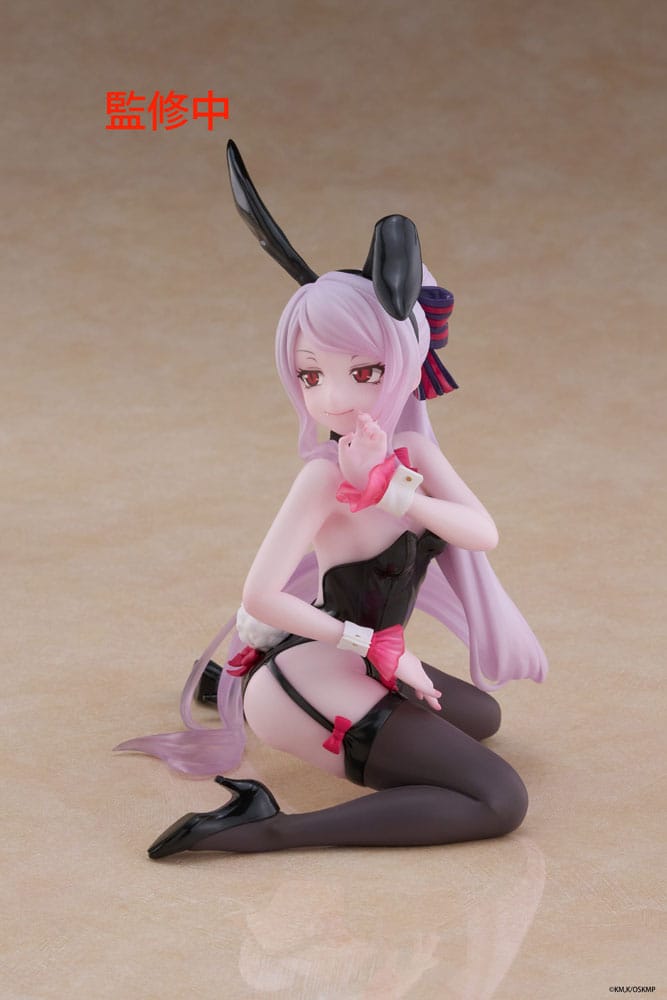 Overlord PVC Statue Desktop Cute Figure Shalltear Bunny Ver. 13 cm P060457