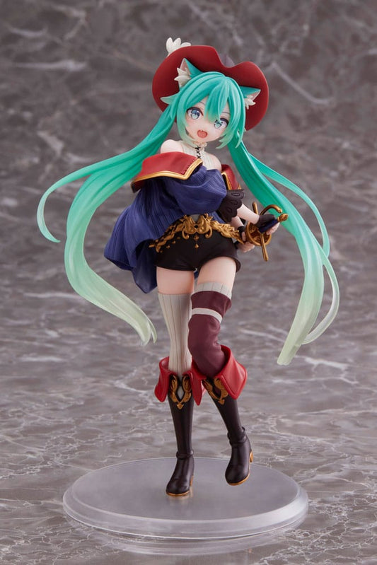 Hatsune Miku PVC Statue Hatsune Miku Wonderland Puss in Boots 18 cm P060458