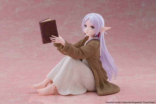 Frieren: Beyond Journey's End PVC Statue Desktop Cute Figure Frieren Roomwear Ver. 13 cm P064913