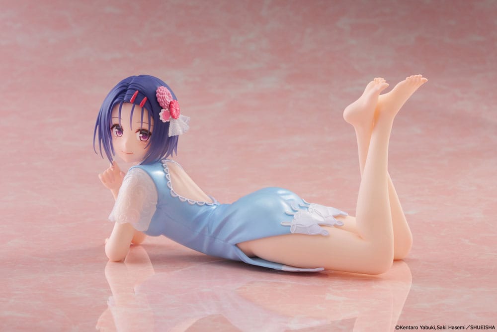 To Love-Ru Darkness PVC Statue Desktop Cute Figure Haruna Sairenji (China Dress Ver.) 13 cm P068639