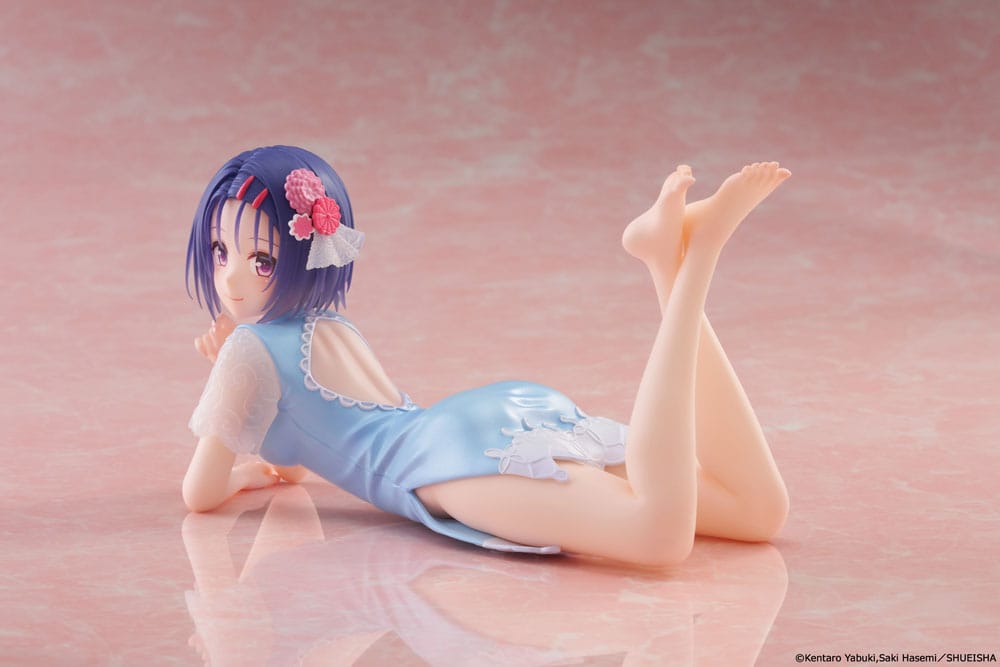 To Love-Ru Darkness PVC Statue Desktop Cute Figure Haruna Sairenji (China Dress Ver.) 13 cm P068639