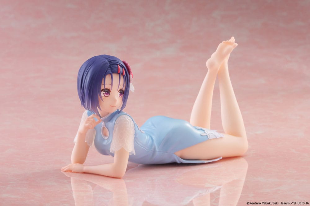 To Love-Ru Darkness PVC Statue Desktop Cute Figure Haruna Sairenji (China Dress Ver.) 13 cm P068639