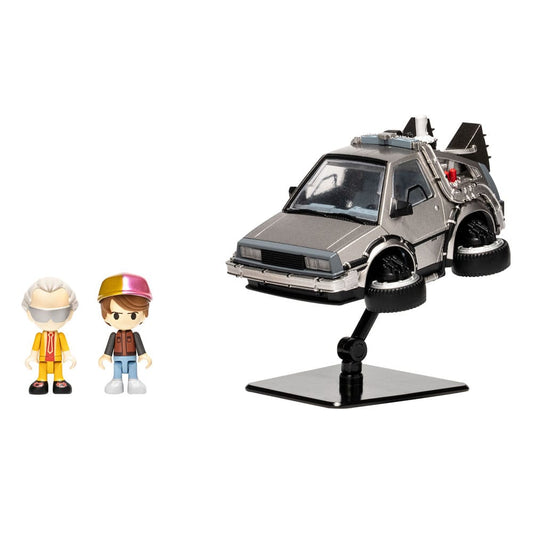 Back to the Future Part II Q-Village Vehicle with mini-figures Time Machine Part 2 P069139