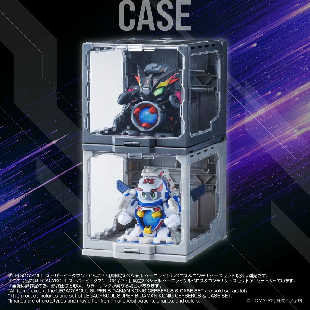 Legacysoul Super B-Daman Action Figure Konig Cerberus & Case Set P075032