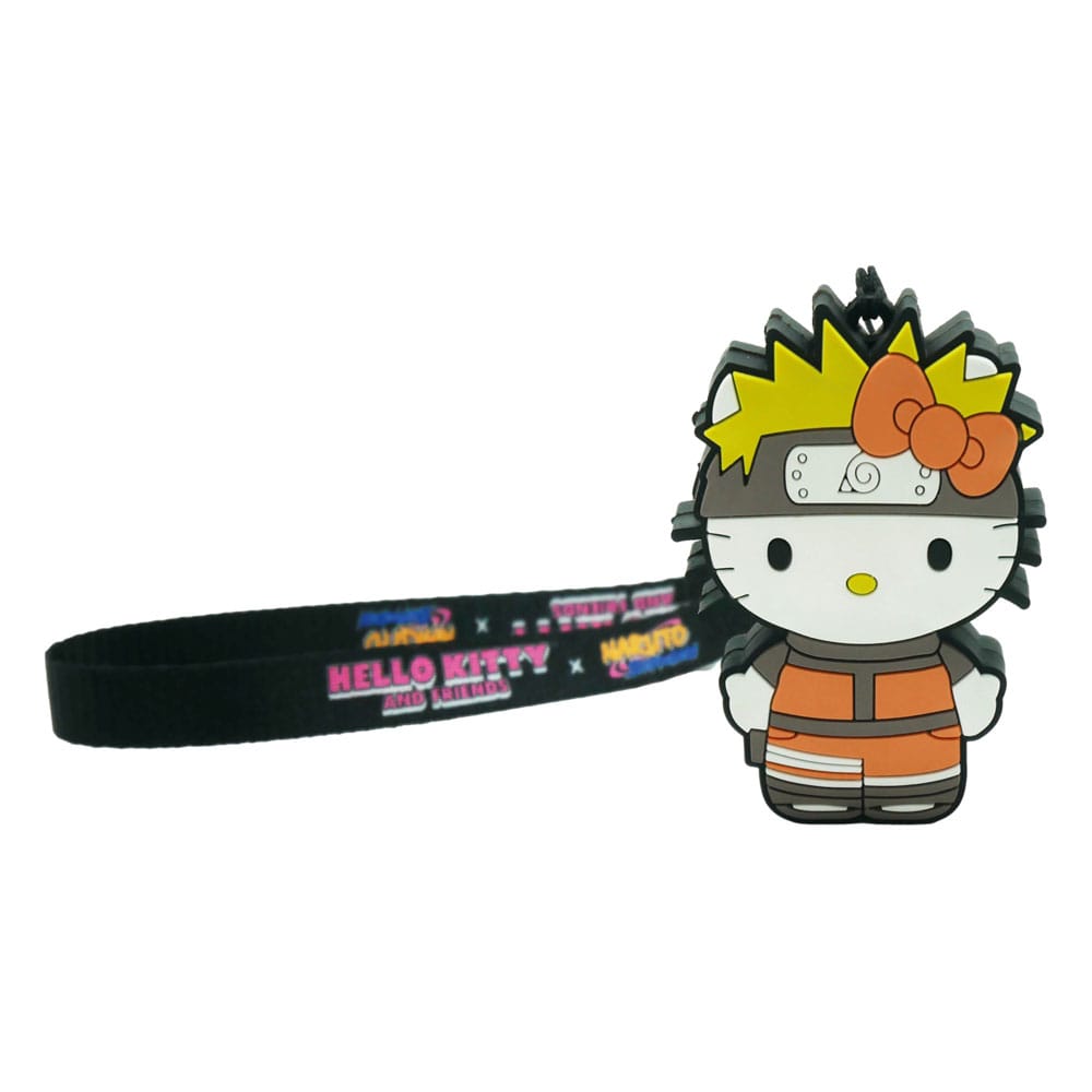 Naruto Shipudden x Hello Kitty PVC Keychain Hello Kitty Naruto P060604