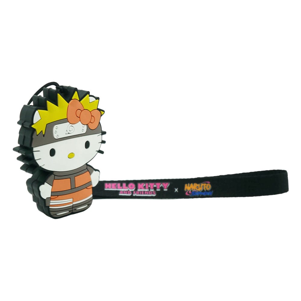 Naruto Shipudden x Hello Kitty PVC Keychain Hello Kitty Naruto P060604