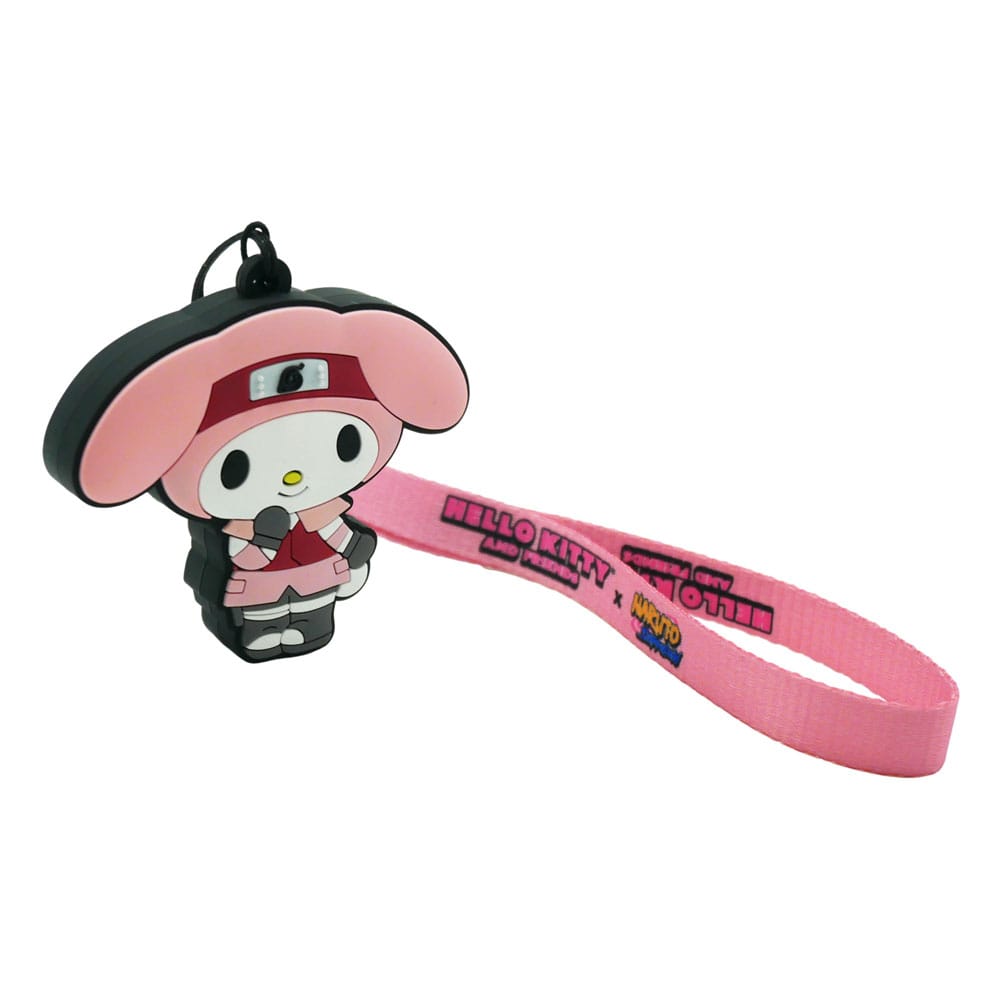 Naruto Shipudden x Hello Kitty PVC Keychain My Melody Sakura P060607