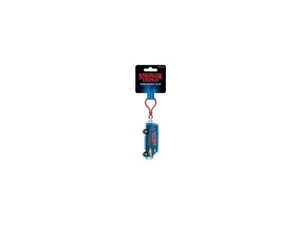 Stranger Things Torch Key Clip Keychain WSQK Van P074458