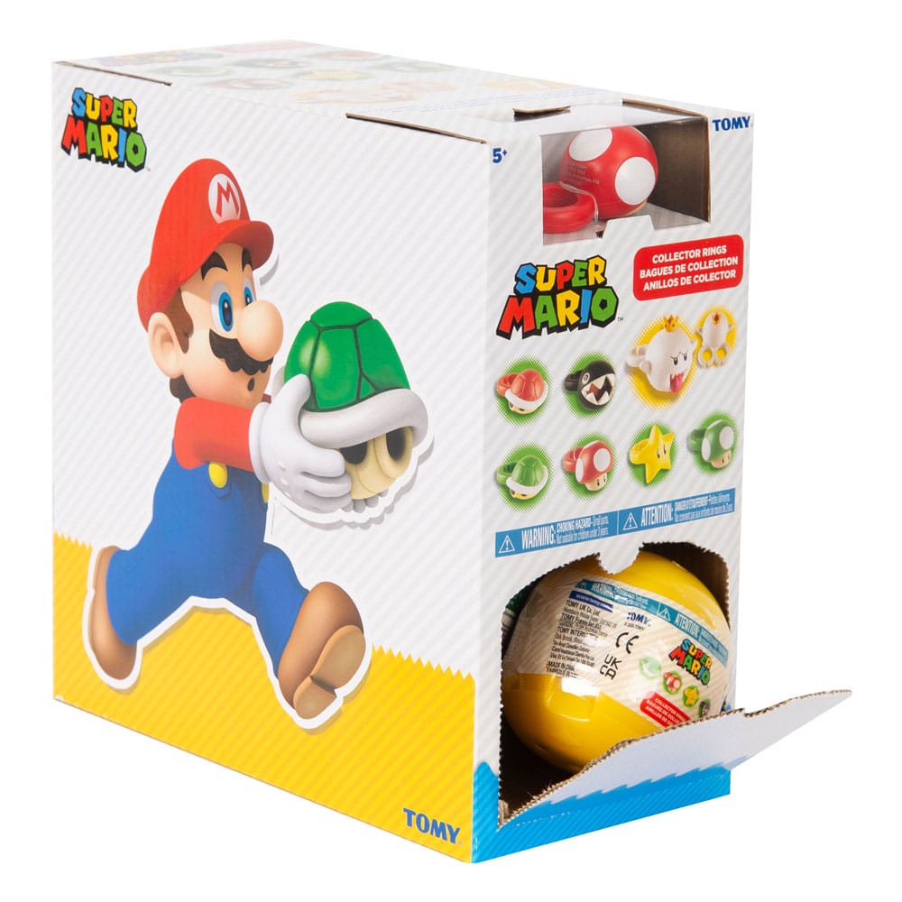 Super Mario Rings Mystery Capsule Display (9) P069013