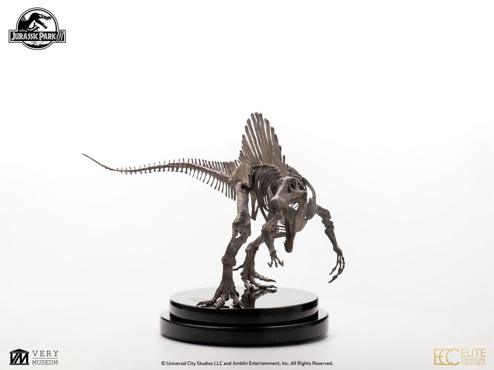 Jurassic Park III ECC Elite Creature Line Statue 1/24 Spinosaurus Skeleton Bronze 27 cm P060791