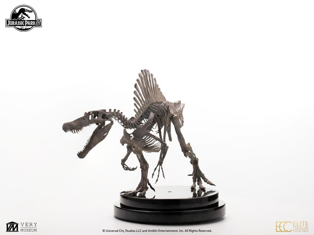 Jurassic Park III ECC Elite Creature Line Statue 1/24 Spinosaurus Skeleton Bronze 27 cm P060791