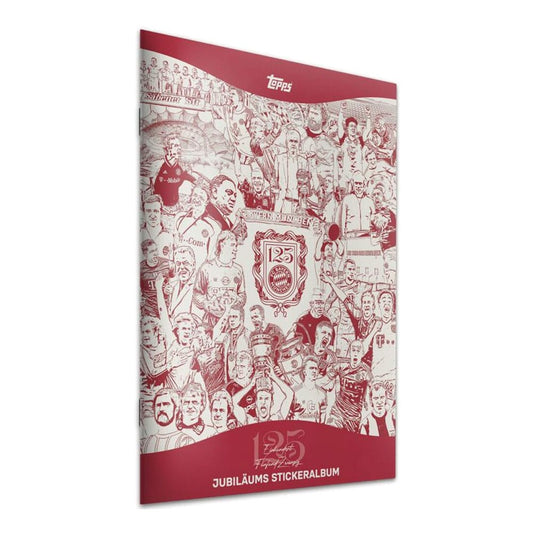 125 Jahre FC Bayern Munchen Sticker Collection Album *German Version*