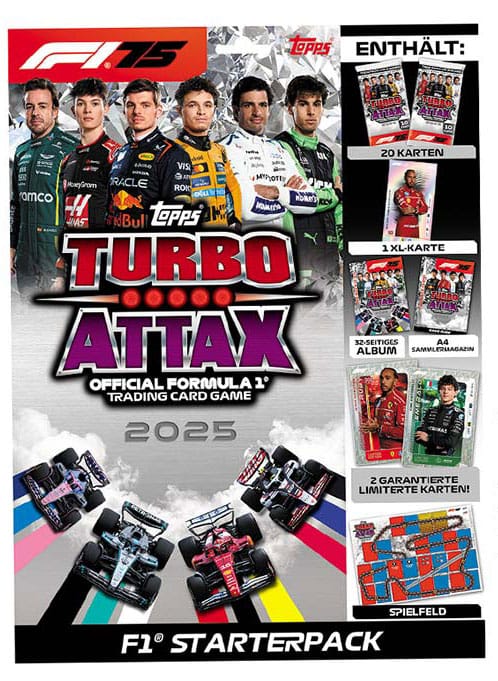Formula 1 Turbo Attax TCG 2025 F1 Starterpack *German Version* P060828