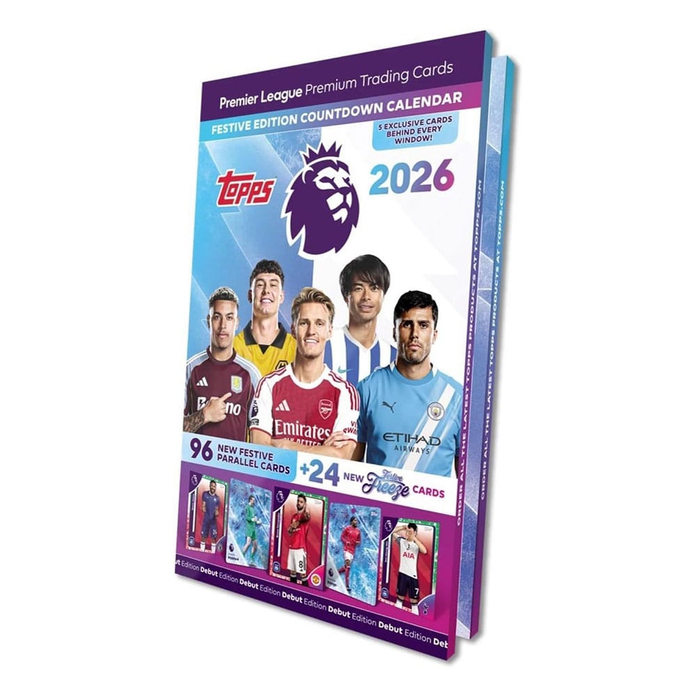 Premier League Trading Cards 2026 Countdown calendar P067346
