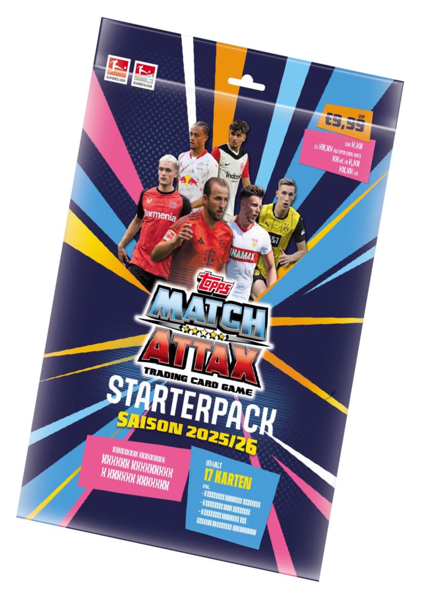 Bundesliga Match Attax Trading Cards 2025/26 Starter Pack *German Version* P064948