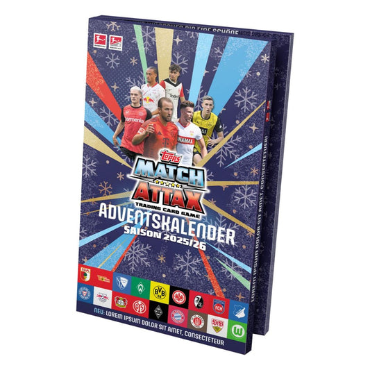Bundesliga Match Attax Trading Cards 2025/26 Advent calendar P064953