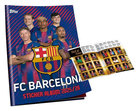 FC Barcelona 2025/26 Sticker Collection Album Set P074358