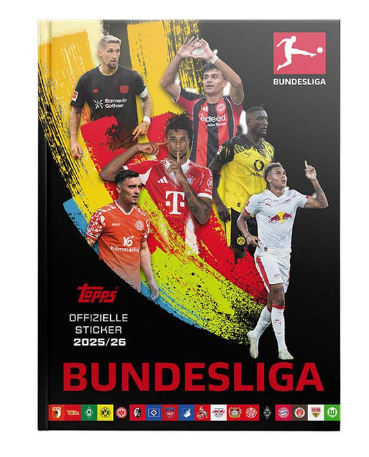 Bundesliga 2025/26 Sticker Collection Album Hardcover *German Version* P067887