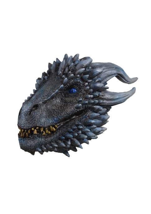 Game of Thrones Latex Mask White Walker Dragon P069400