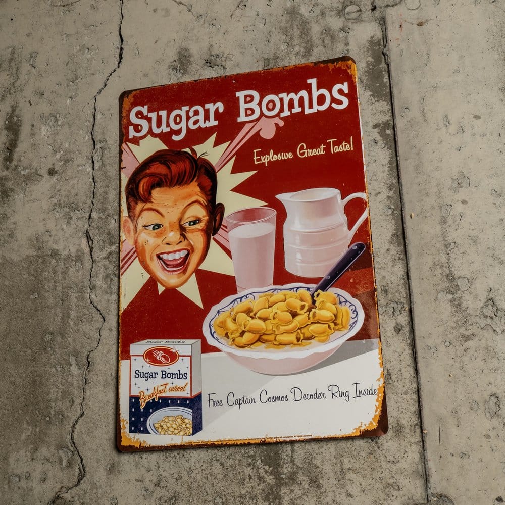 Fallout Metal Sign Sugar Bombs P072330
