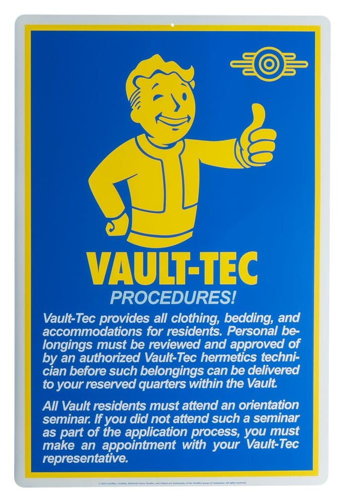 Fallout Metal Sign Procedures P072332