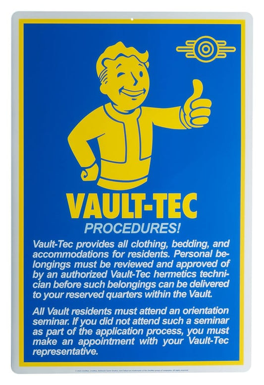 Fallout Metal Sign Procedures P072332