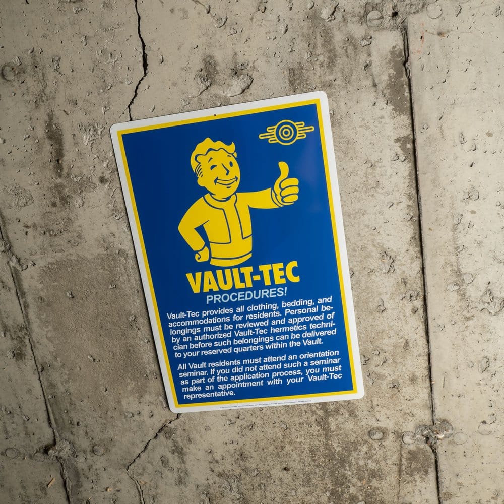 Fallout Metal Sign Procedures P072332