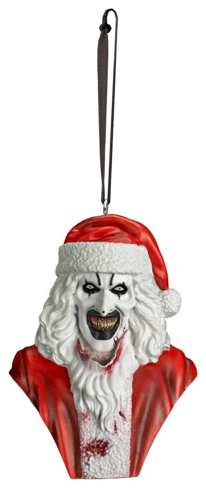 Terrifier 3 Hanging Tree Ornament Santa Art the Clown P072355