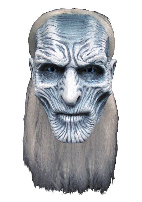 Game of Thrones Latex Mask White Walker P069436