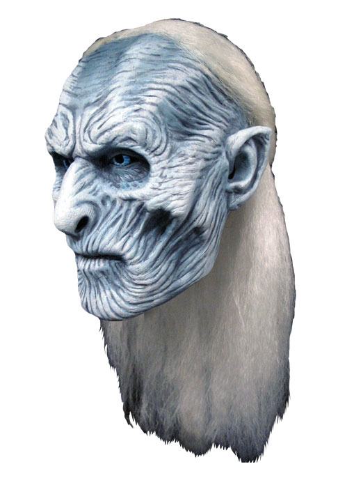 Game of Thrones Latex Mask White Walker P069436