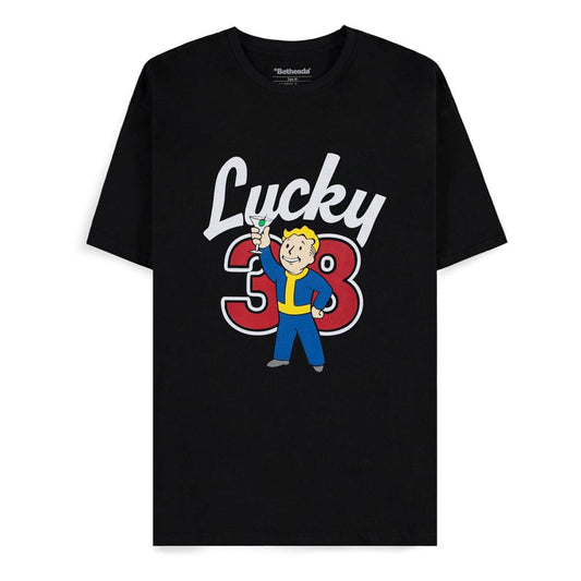Fallout T-Shirt Lucky 38 Cocktail Size M P067355