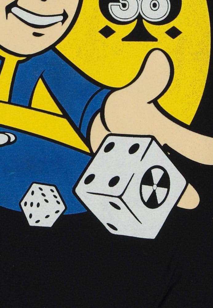 Fallout T-Shirt Lucky 38 Dice Size S P067366