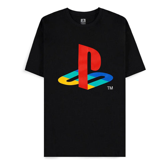 PlayStation T-Shirt Logo Black Size XL